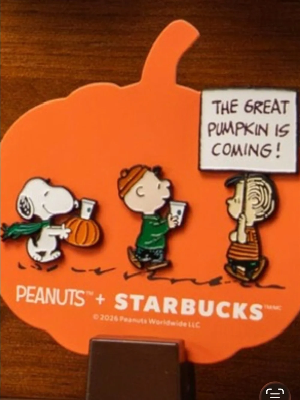 🔥 Starbucks 2026 Peanuts Limited Edition Enamel Pins